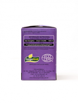Chá de Amora Orgânico - 10 sachês de 10g - Campo Verde