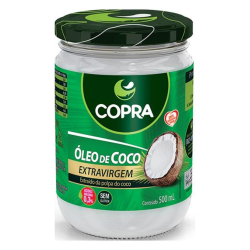 Óleo de Coco Extravirgem - Pote 500ml - Copra