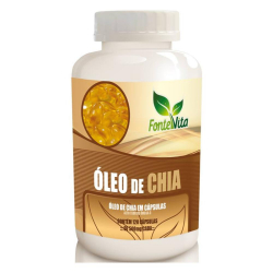 Óleo de Chia - 60 Cápsulas de 1g - Fonte Vita
