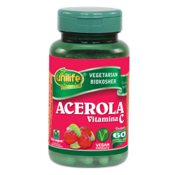 Acerola - 60 Cápsulas de 500mg - Unilife