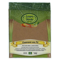 Guaraná em Pó - Pacote 100g - Louro Verde