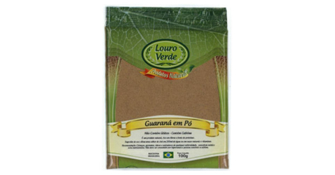 Guaraná em Pó - Pacote 100g - Louro Verde