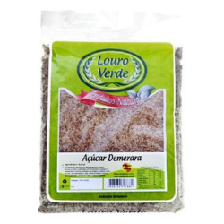 Açúcar Demerara - Pacote 500g - Louro Verde