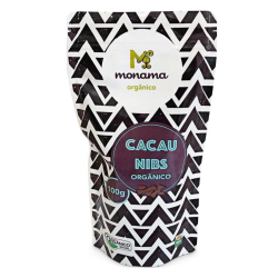 Nibs de Cacau Orgânico - Pacote 100g - Monama