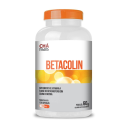 Betacolin - 120 Cápsulas de 500mg - Chá Mais