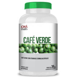 Café Verde - 60 Cápsulas de 600mg - Chá Mais