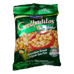Amendoim Torrado sem Pele Grelhaditos - Pacote 200g - Santa Helena