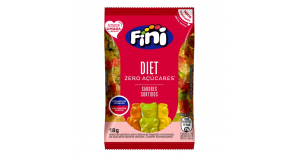 Bala Ursinhos Diet - Pacote 18g - Fini