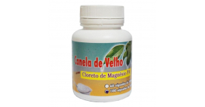 Canela de Velho com Cloreto de Magnésio PA - 100 cápsulas de 500mg - Ervas Brasillis