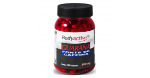Guaraná em Cápsulas - 180 cápsulas de 500mg - Bodyactive
