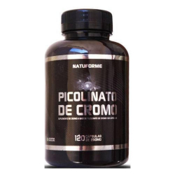 Picolinato de Cromo - 120 Cápsulas de 250mg - Natuforme