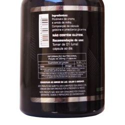 Picolinato de Cromo - 120 Cápsulas de 250mg - Natuforme