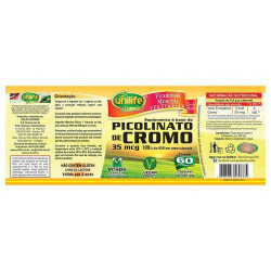 Picolinato de Cromo - 60 Cápsulas - Unilife