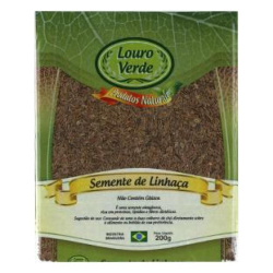 Semente de Linhaça Marrom - Pacote 200g - Louro Verde