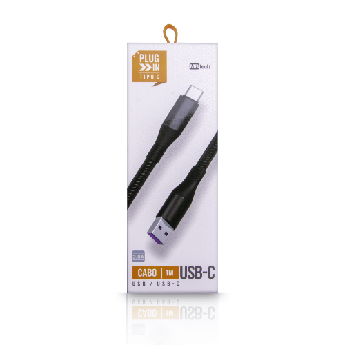 Cabo USB Tipo C Turbo 1m